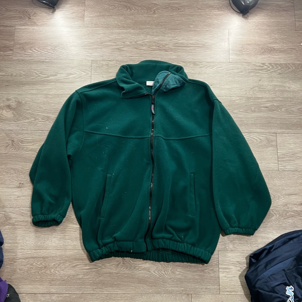 Jerzees Teal Fleece Jacket